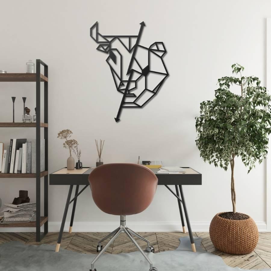 Bull and Bear Metal Wall Art | Moonarch Metal Wall Decor