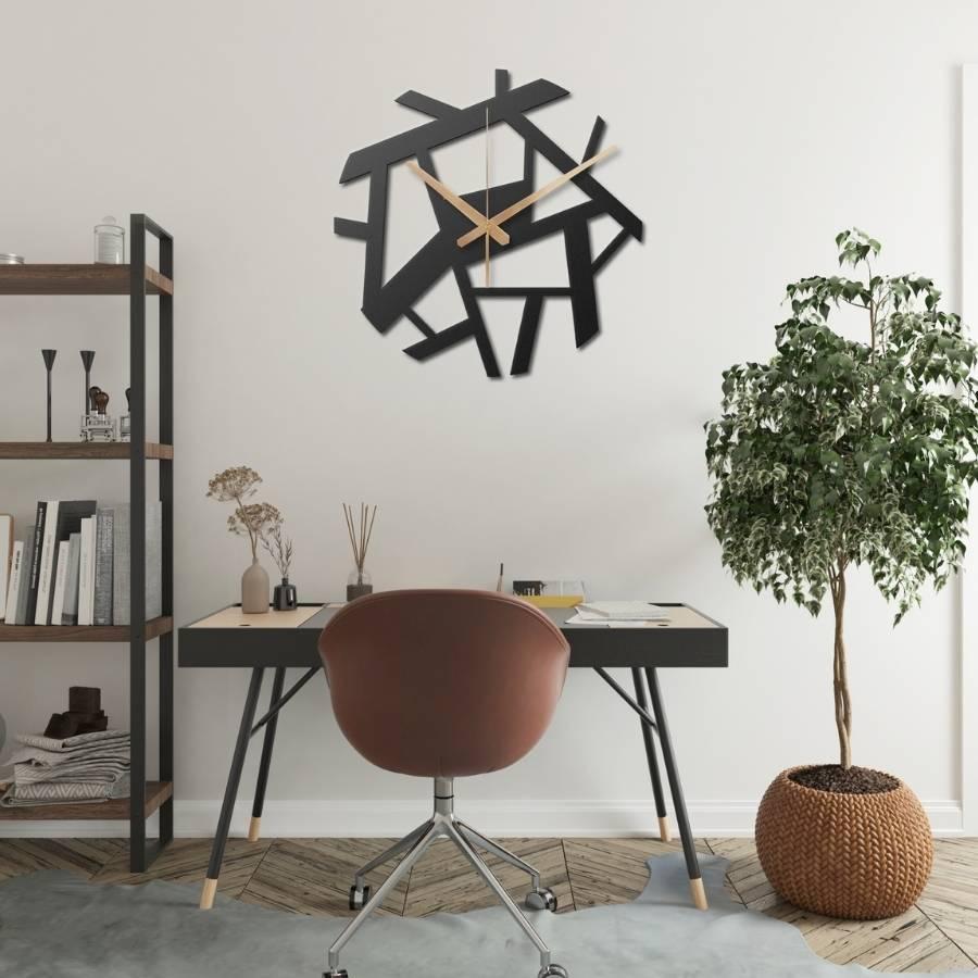 Complex Metal Wall Clock | Moonarch Metal Wall Clock