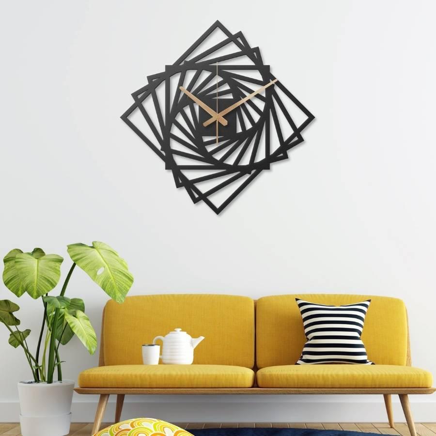 Contemporary Metal Wall Clock | Moonarch Metal Wall Clock