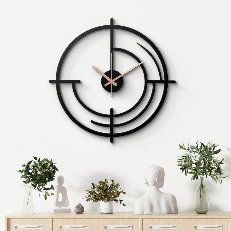 Elegant Efficiency Metal Wall Clock | Moonarch Metal Wall Clock