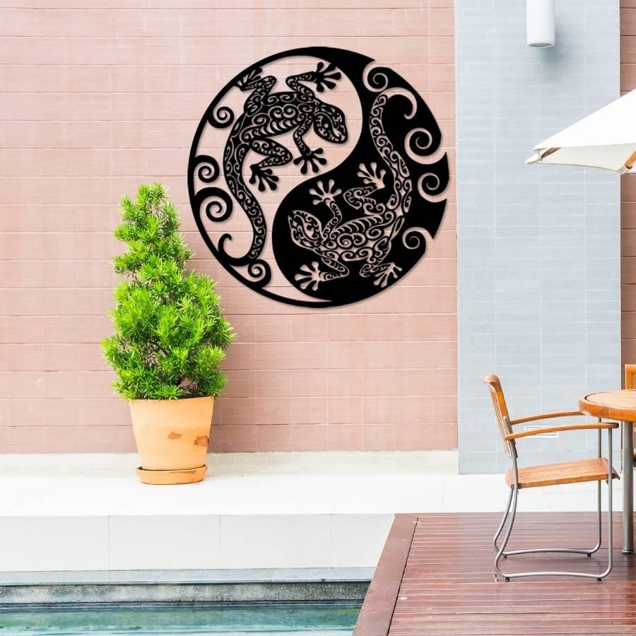 Gecko Metal Wall Art | Moonarch Metal Wall Decor