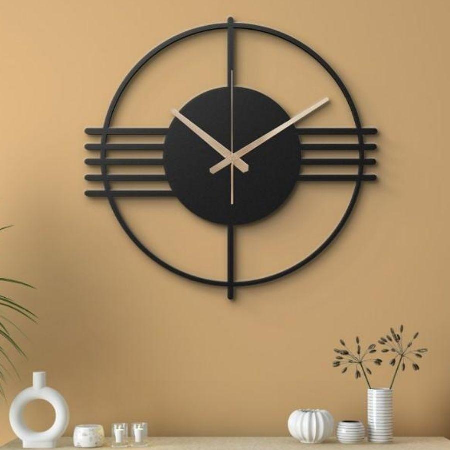 Large Outdoor Metal Wall Clock | Moonarch Metal Wall Clock