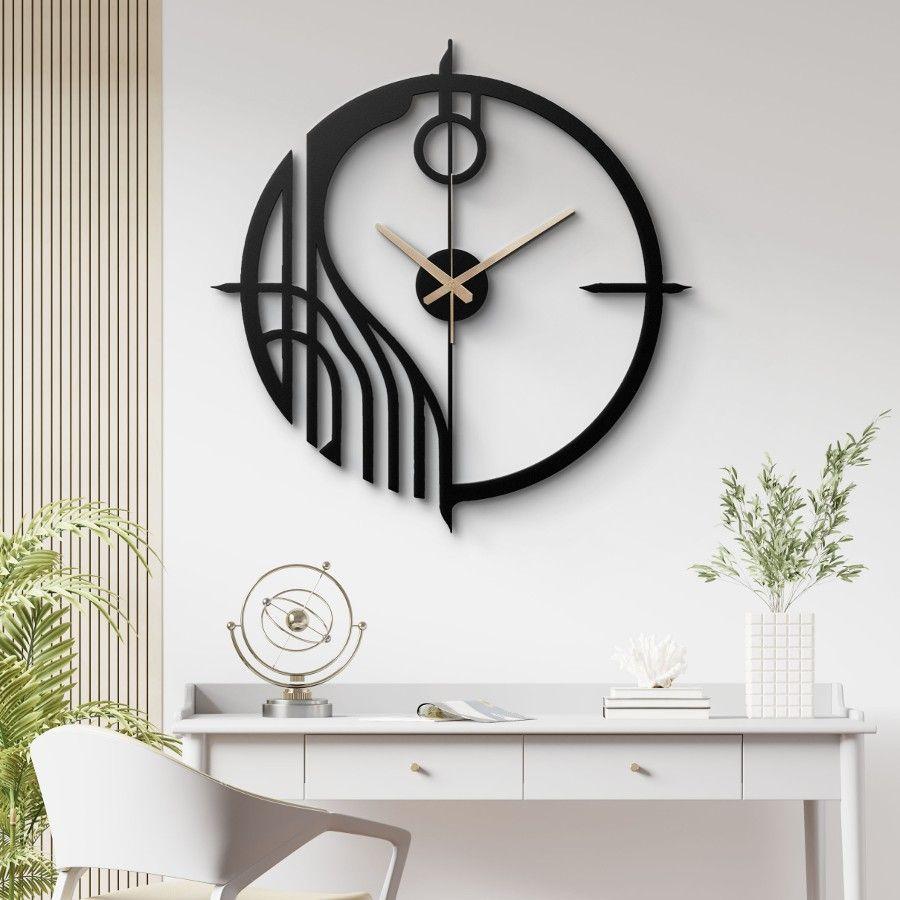 Minimalist Bedside Metal Wall Clock | Moonarch Metal Wall Clock