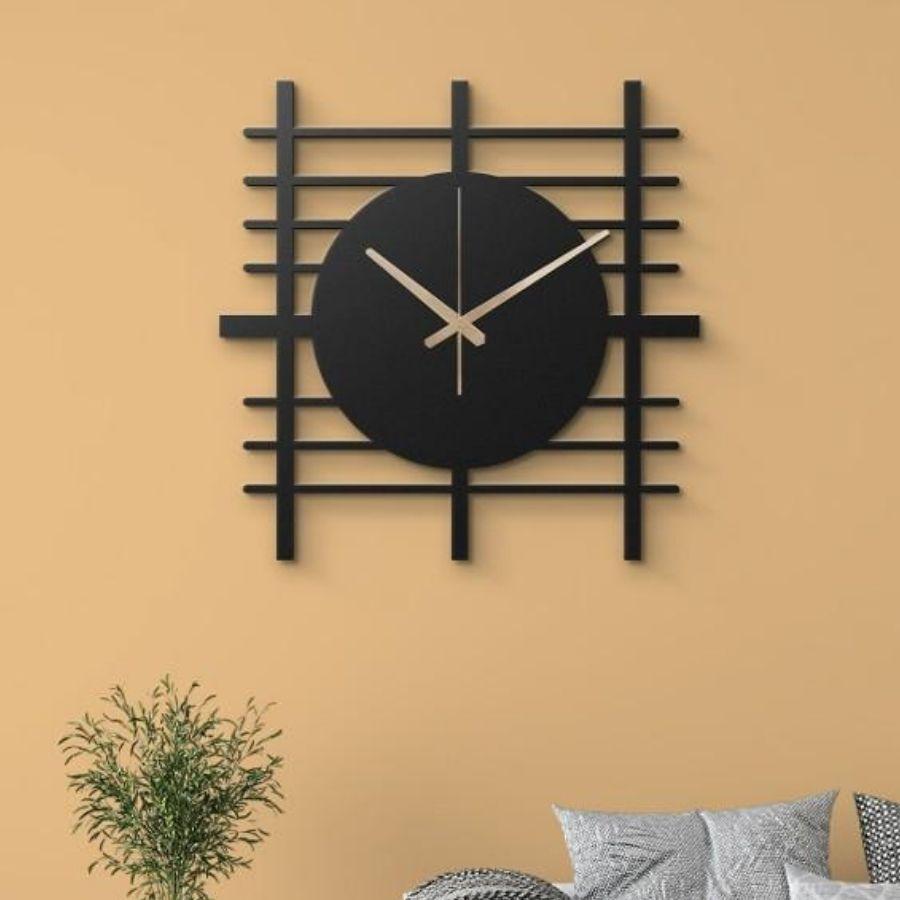 Unique Design Silent Metal Wall Clock | Moonarch Metal Wall Clock