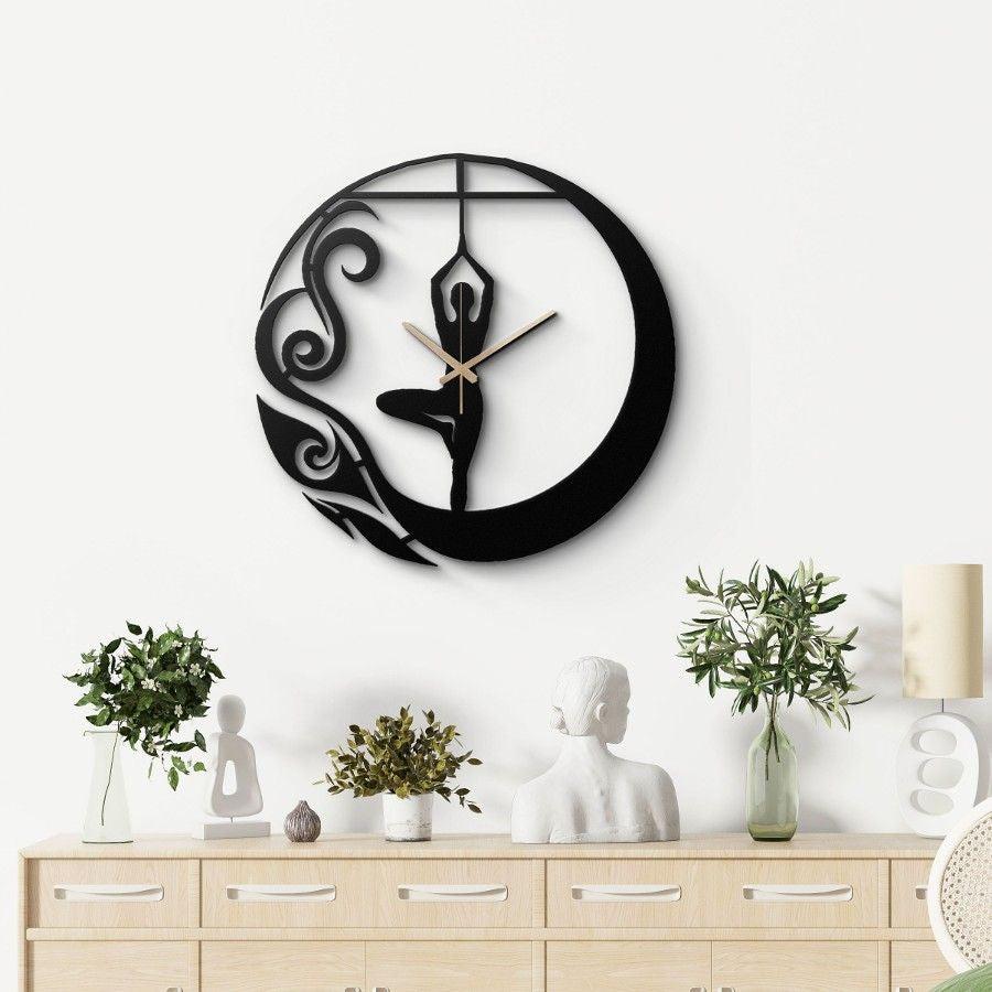 Inspirational Metal Wall Clock | Moonarch Metal Wall Clock